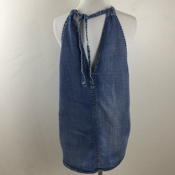 Cloth & Stone Chambray Halter Top l - Picture 5 of 8